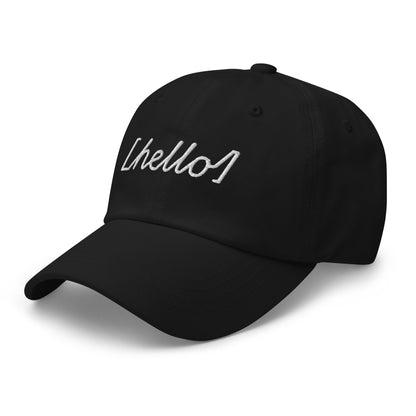 Gorra con un Bordado con la palabra 'Hello' | Ajustable y Estilo Exclusivo - MyDDesign Store