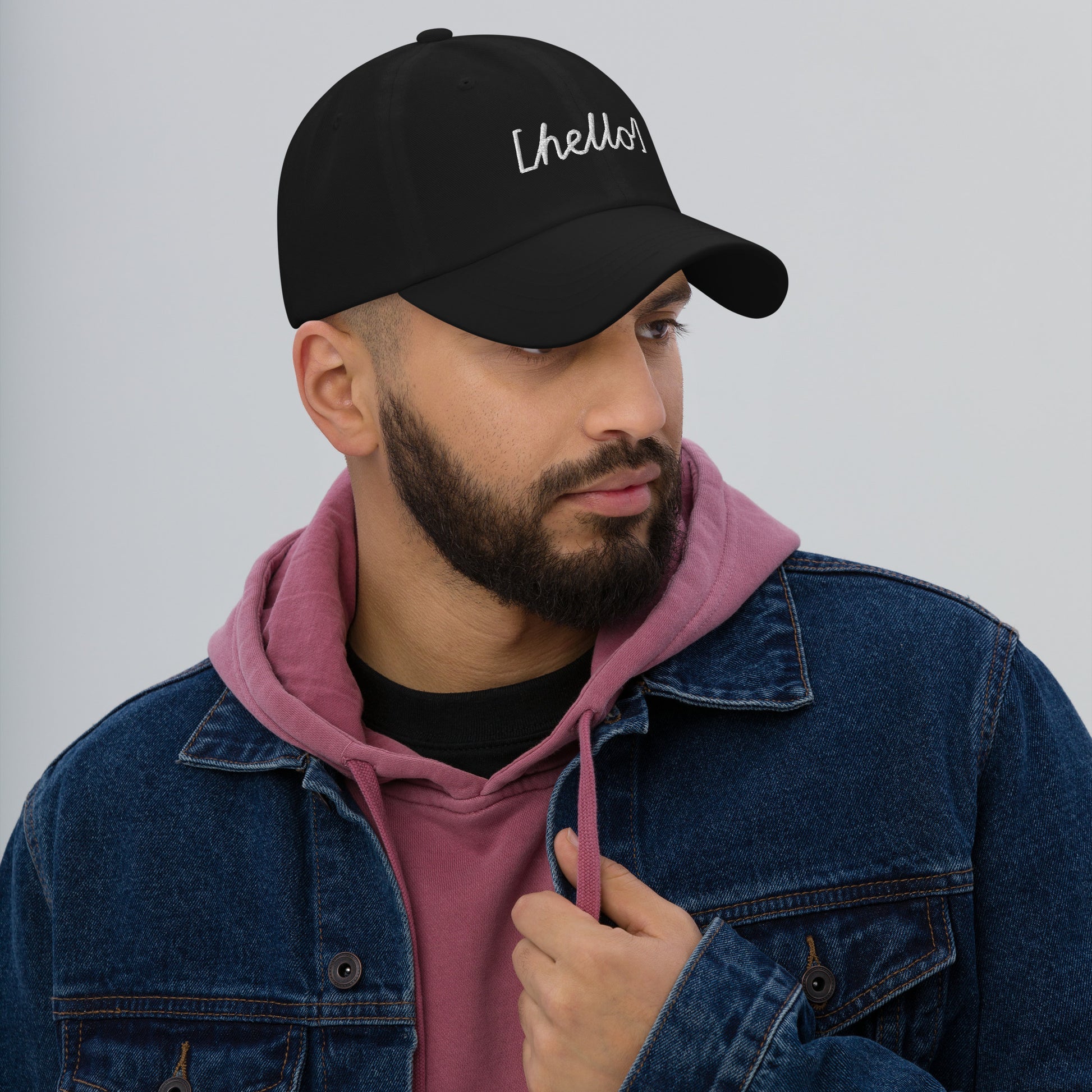 Gorra con un Bordado con la palabra 'Hello' | Ajustable y Estilo Exclusivo - MyDDesign Store