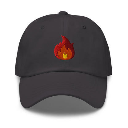 Gorra con un Bordado de 'Fuego' | Ajustable y Estilo Exclusivo Ideal para las Fallas - MyDDesign Store