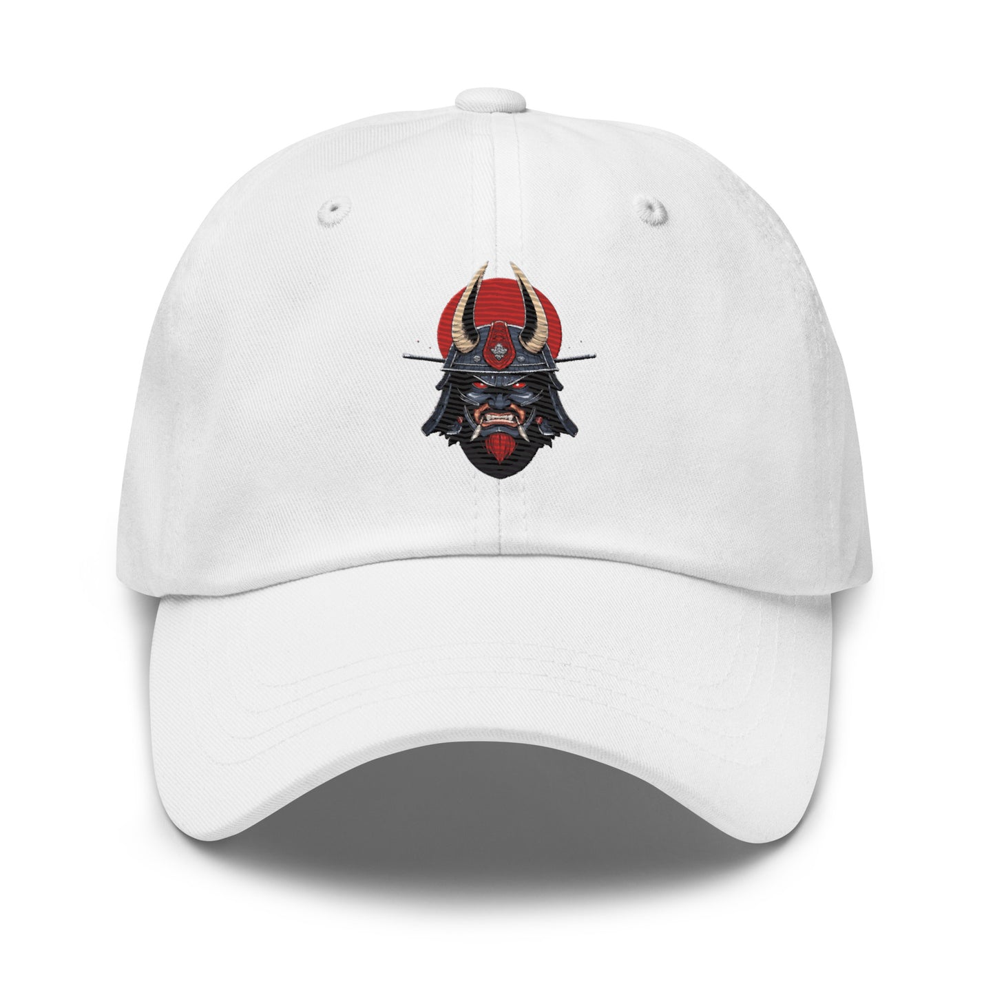 Gorra con Samurái Japonés Rabioso Bordado | Ajustable y Estilo Exclusivo - MyDDesign Store