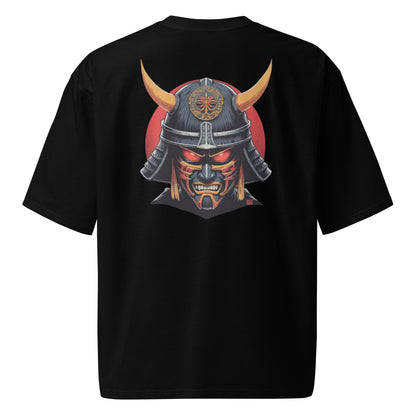 Camiseta Oversize Unisex con Diseño de Samurai Guerrero - Estilo Japonés en Algodón Premium - MyDDesign Store