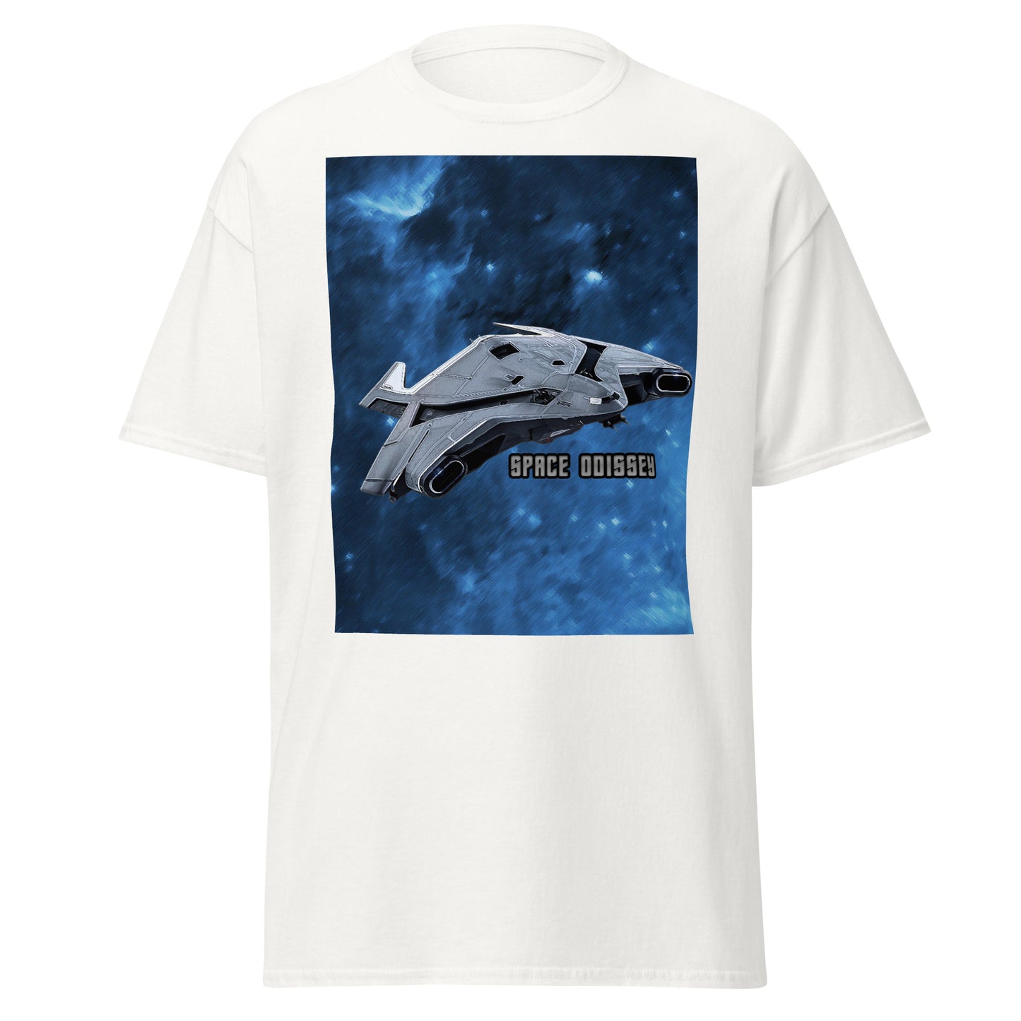 Camiseta Unisex con Nave Espacial Inspirada en Star Wars, Star Trek y Star Citizen – Ropa para Fans de Ciencia Ficción - MyDDesign Store