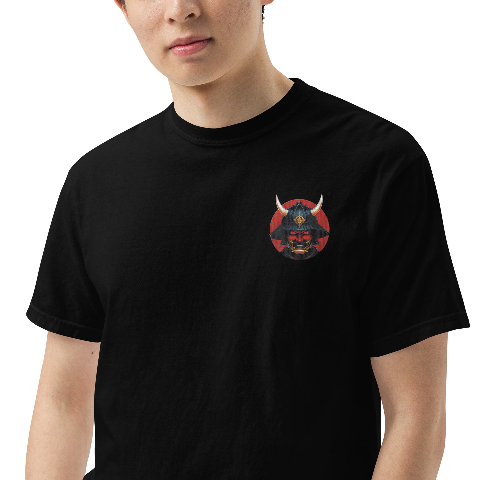 Camiseta Premium Unisex de Algodón Grueso – Diseño Samurai Exclusivo y Duradero - MyDDesign Store