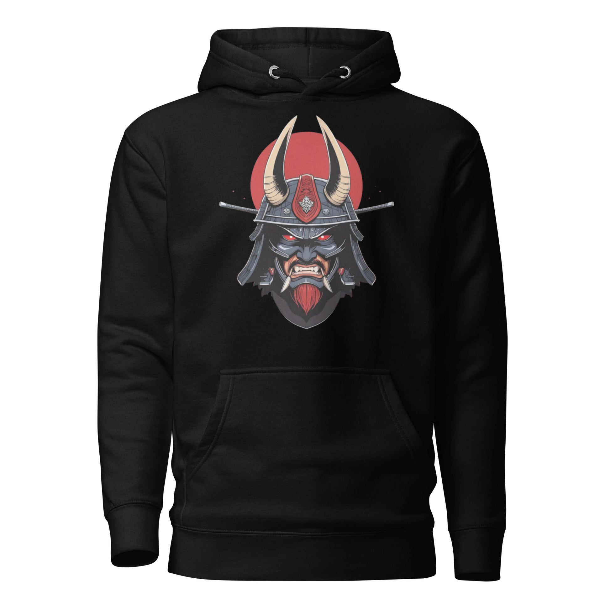 Sudadera Unisex con Diseño de Samurai Guerrero Furioso - Estilo Japonés y Algodón Premium - MyDDesign Store