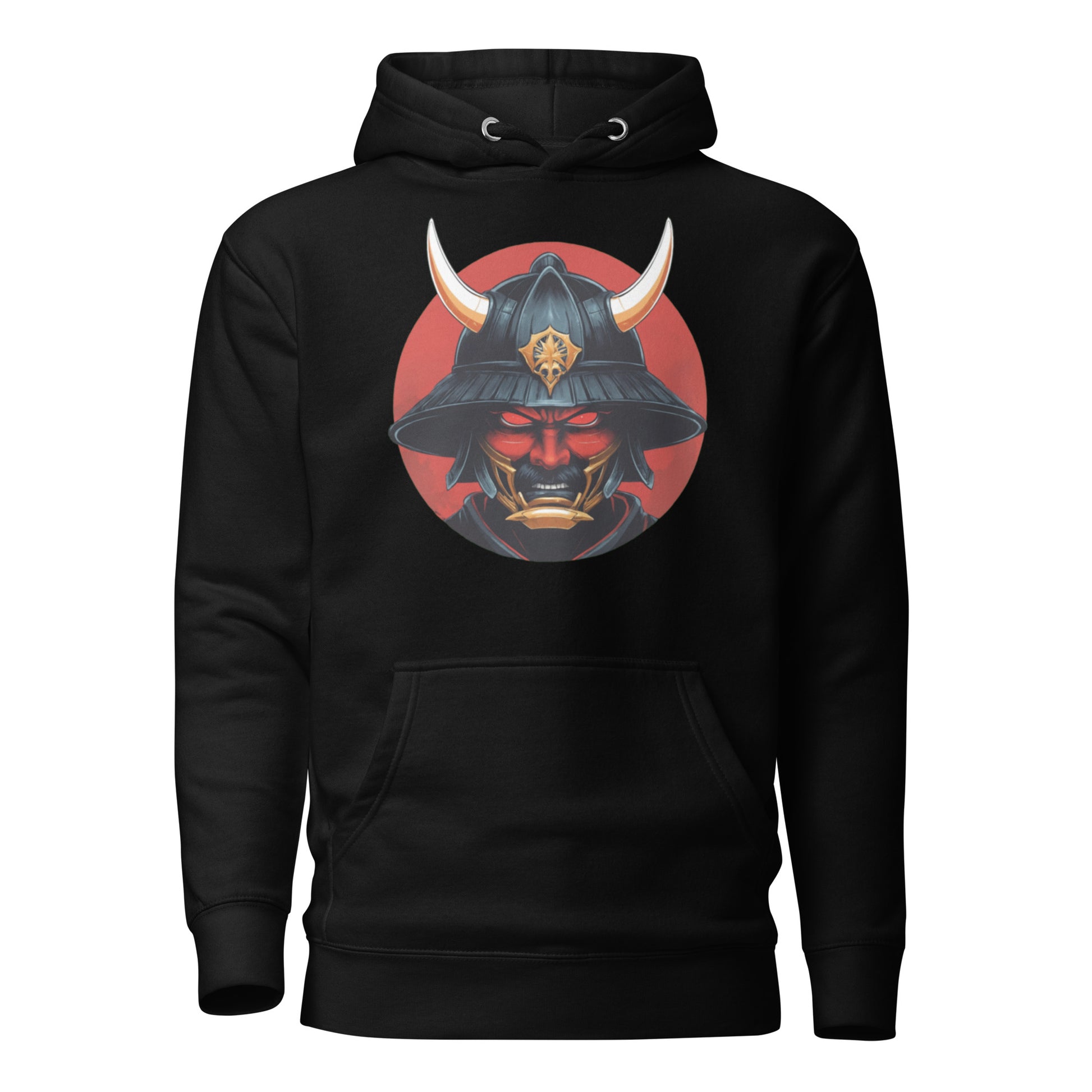 Sudadera con Capucha Unisex con Diseño de Samurai Japonés en Algodón Premium - MyDDesign Store