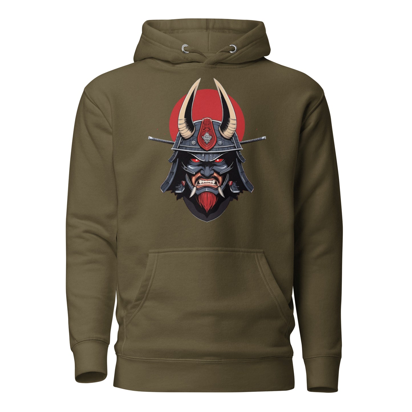 Sudadera Unisex con Diseño de Samurai Guerrero Furioso - Estilo Japonés y Algodón Premium - MyDDesign Store