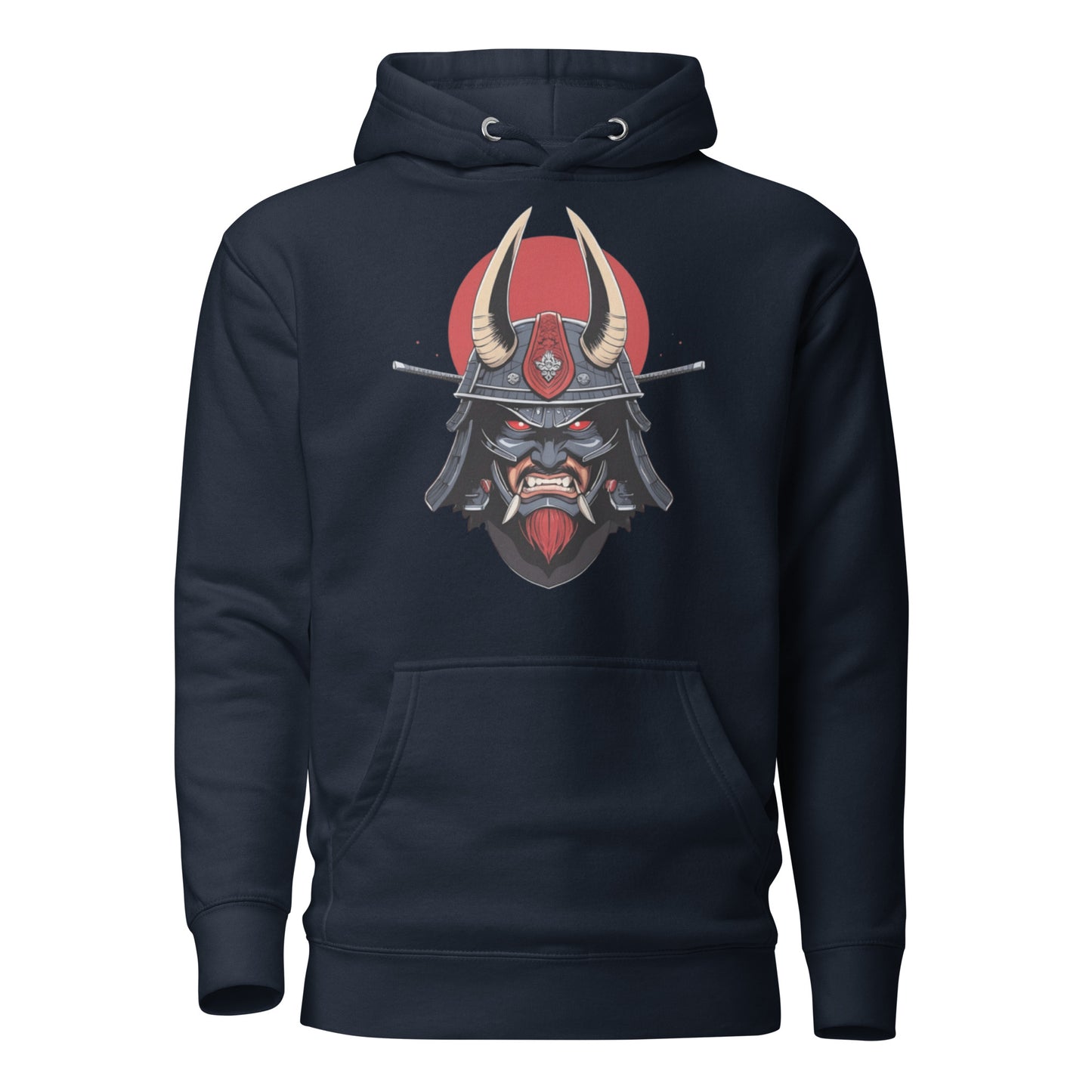 Sudadera Unisex con Diseño de Samurai Guerrero Furioso - Estilo Japonés y Algodón Premium - MyDDesign Store