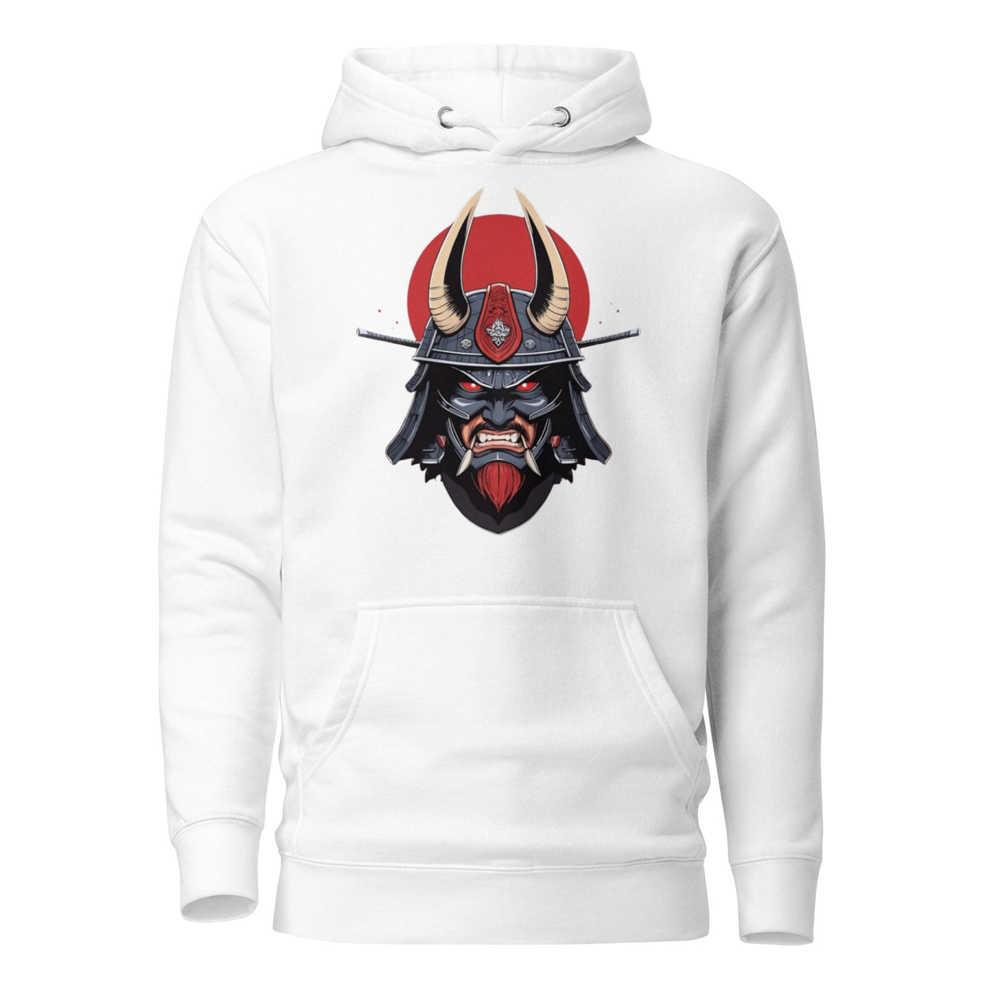 Sudadera Unisex con Diseño de Samurai Guerrero Furioso - Estilo Japonés y Algodón Premium - MyDDesign Store